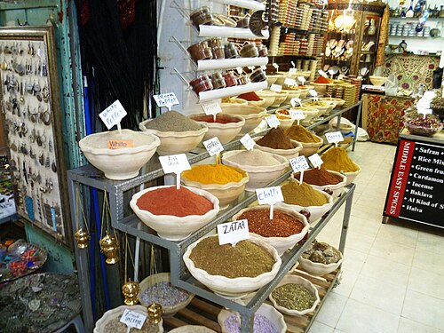 صورة من أسواق القدس القديمة